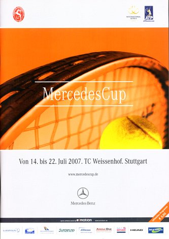 Programm des Mercedes Cup 2007